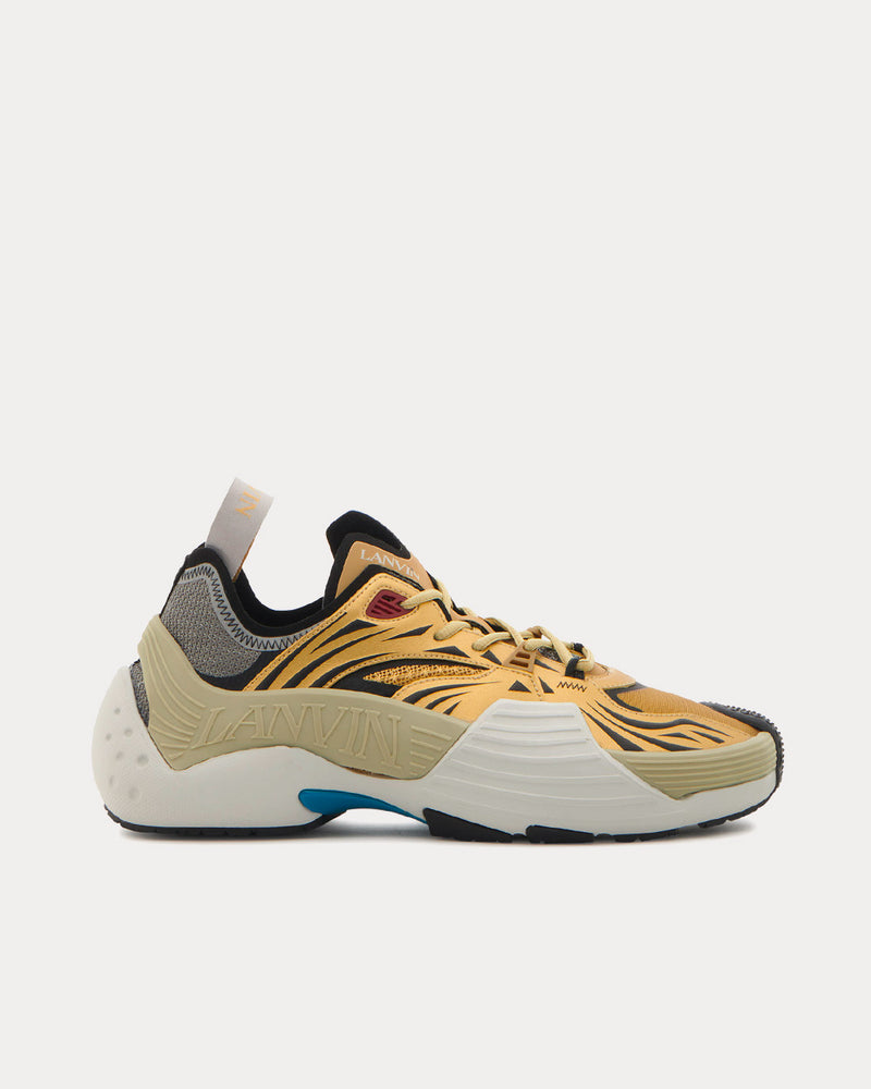 【関税込み】Lanvin ベージュ Flash-X スニーカー Lanvinのベージュ Flash-X スニーカーがセール中