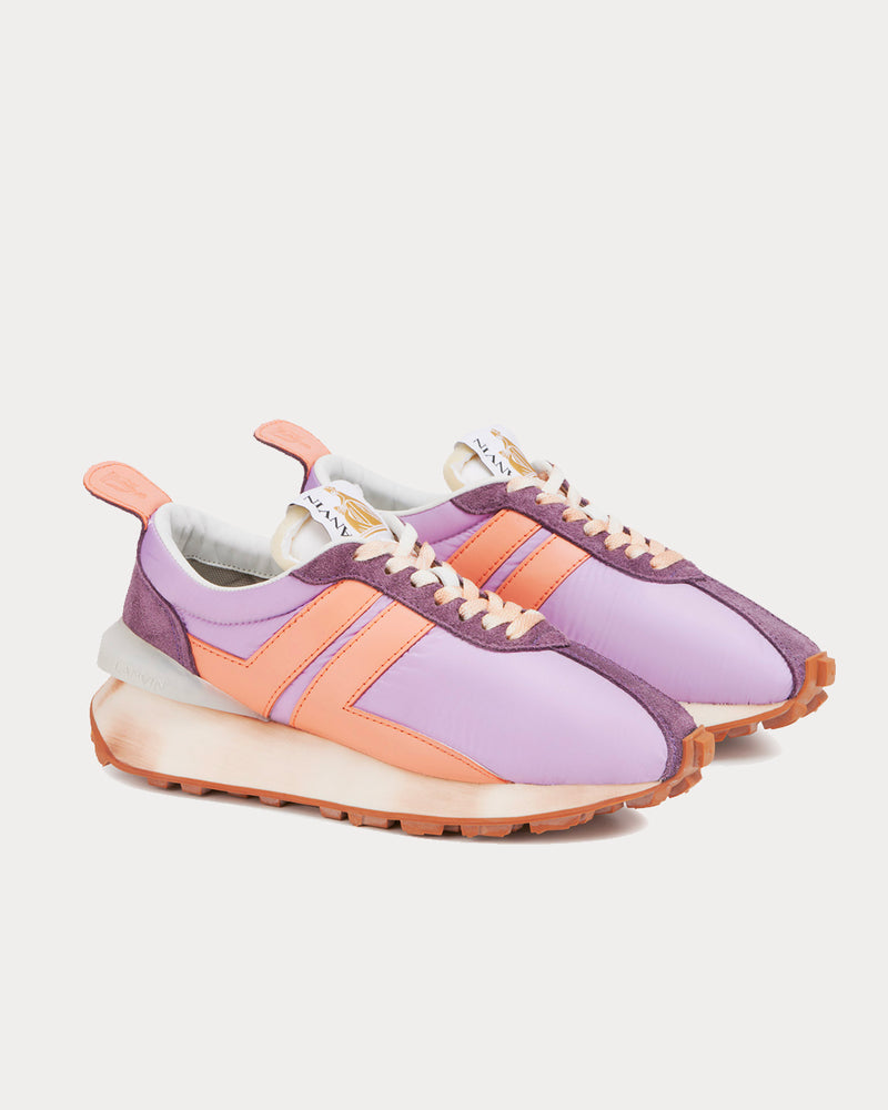 Lanvin Nylon BumpR Violet Low Top Sneakers - 2