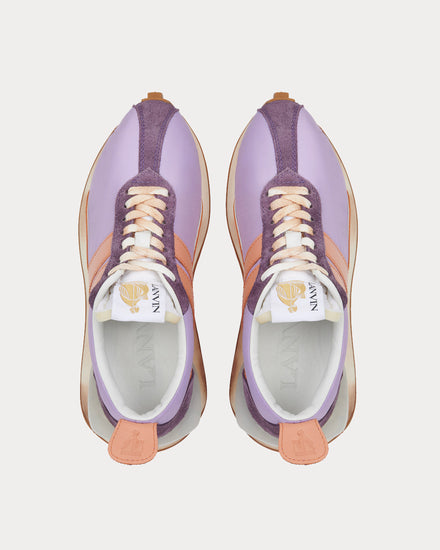 Lanvin Nylon BumpR Violet Low Top Sneakers - 3