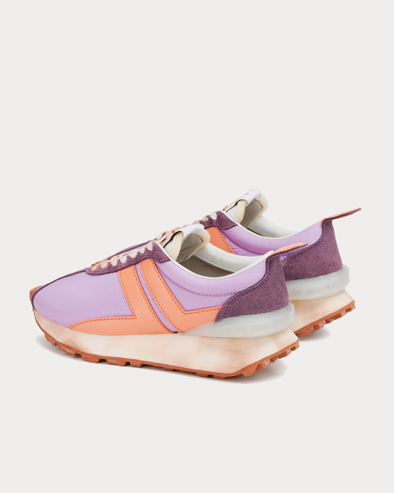 Lanvin Nylon BumpR Violet Low Top Sneakers - 4