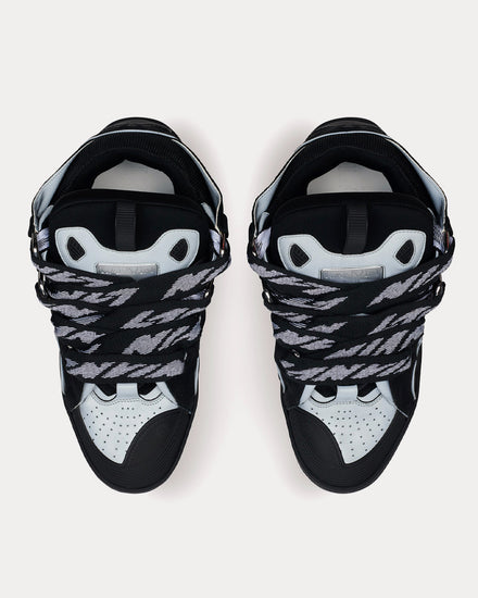 Lanvin Curb Leather Black Low Top Sneakers - 2