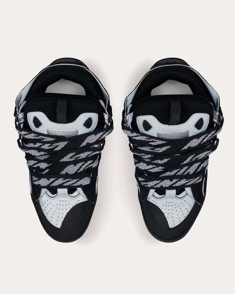 Lanvin Curb Leather Black Low Top Sneakers - 2