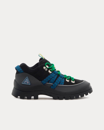 Lanvin Hiking Black / Dark Grey Low Top Sneakers - 1