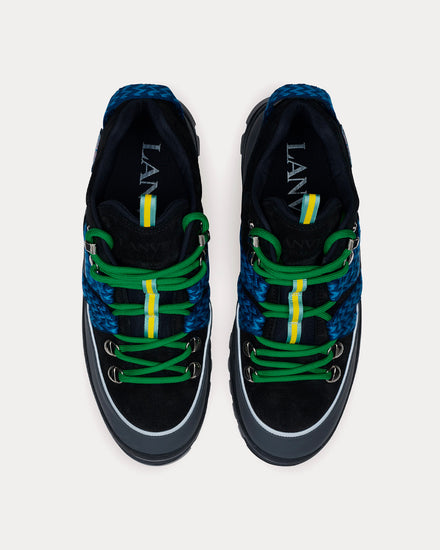 Lanvin Hiking Black / Dark Grey Low Top Sneakers - 2