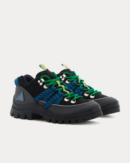 Lanvin Hiking Black / Dark Grey Low Top Sneakers - 3