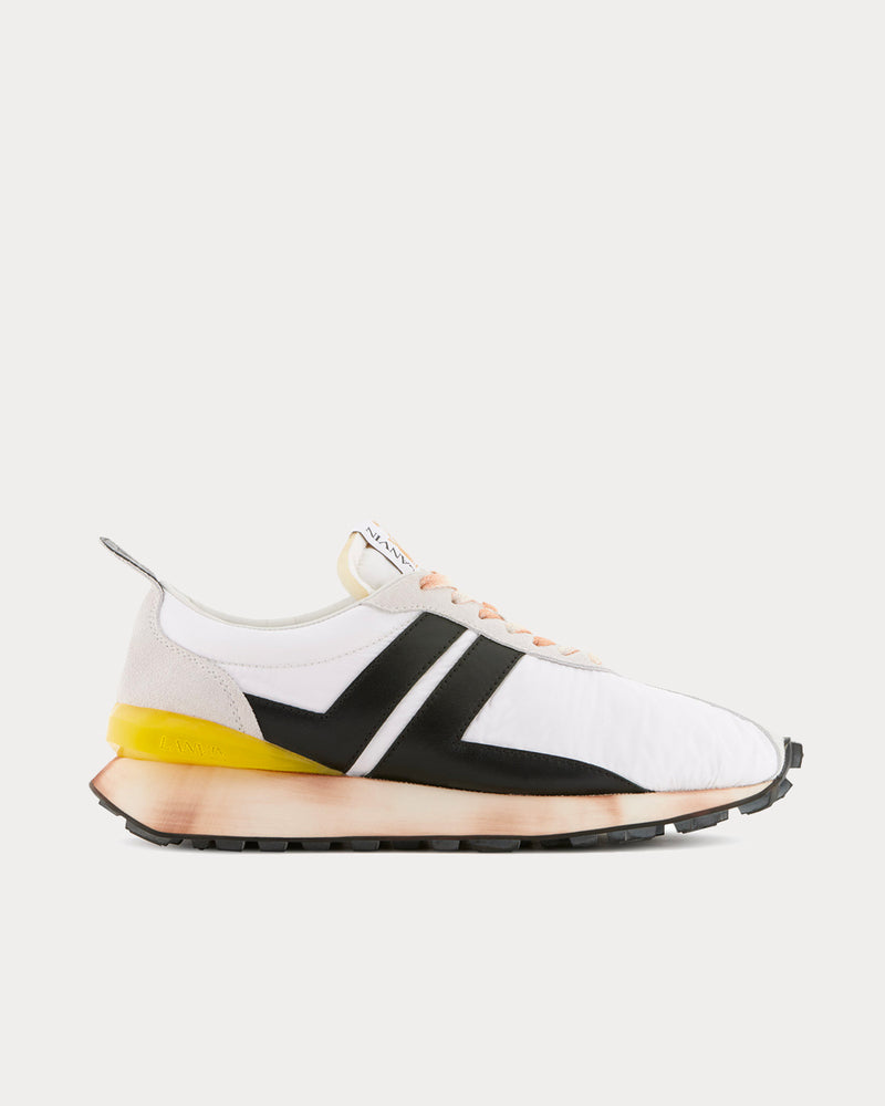Lanvin Nylon BumpR White Low Top Sneakers - 1