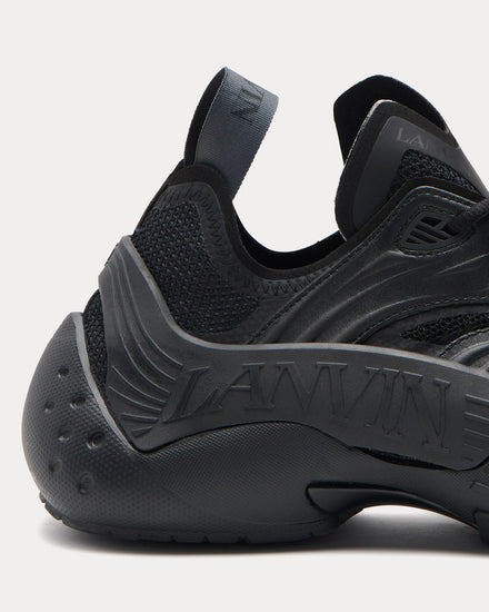 Lanvin Mesh Flash-X Black Low Top Sneakers - 5