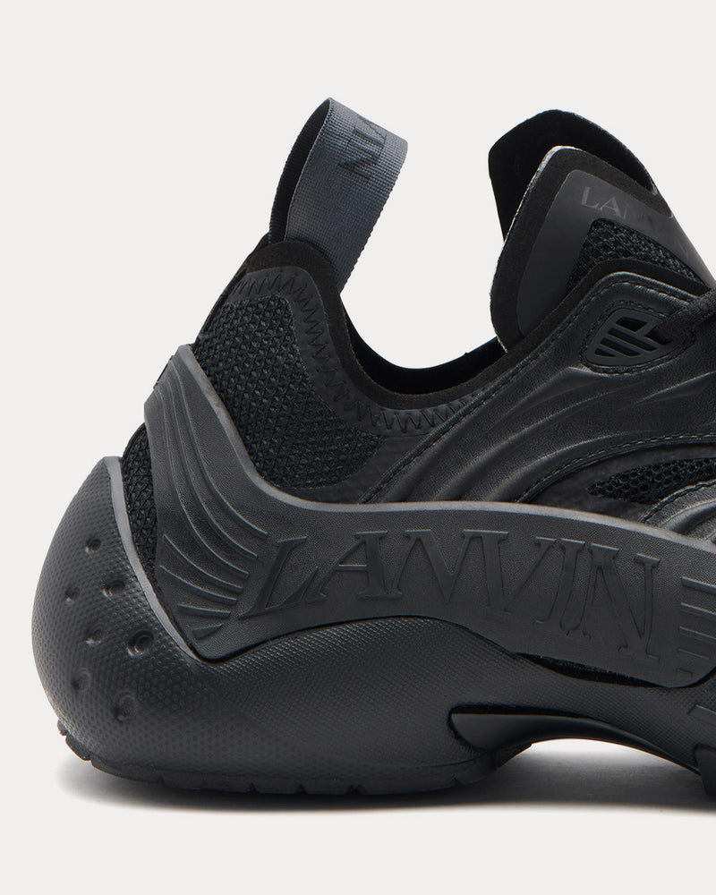 Lanvin Mesh Flash-X Black Low Top Sneakers - 5