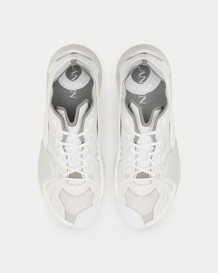 Lanvin Mesh Flash-X White Low Top Sneakers - 2