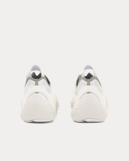 Lanvin Mesh Flash-X White Low Top Sneakers - 4