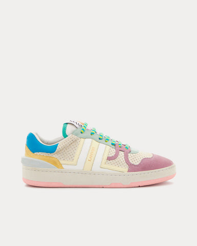 Lanvin Clay Leather Multi Low Top Sneakers