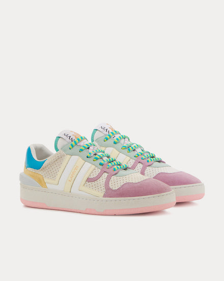 Lanvin Clay Leather Multi Low Top Sneakers - 3