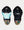 Curb Painted Black Low Top Sneakers