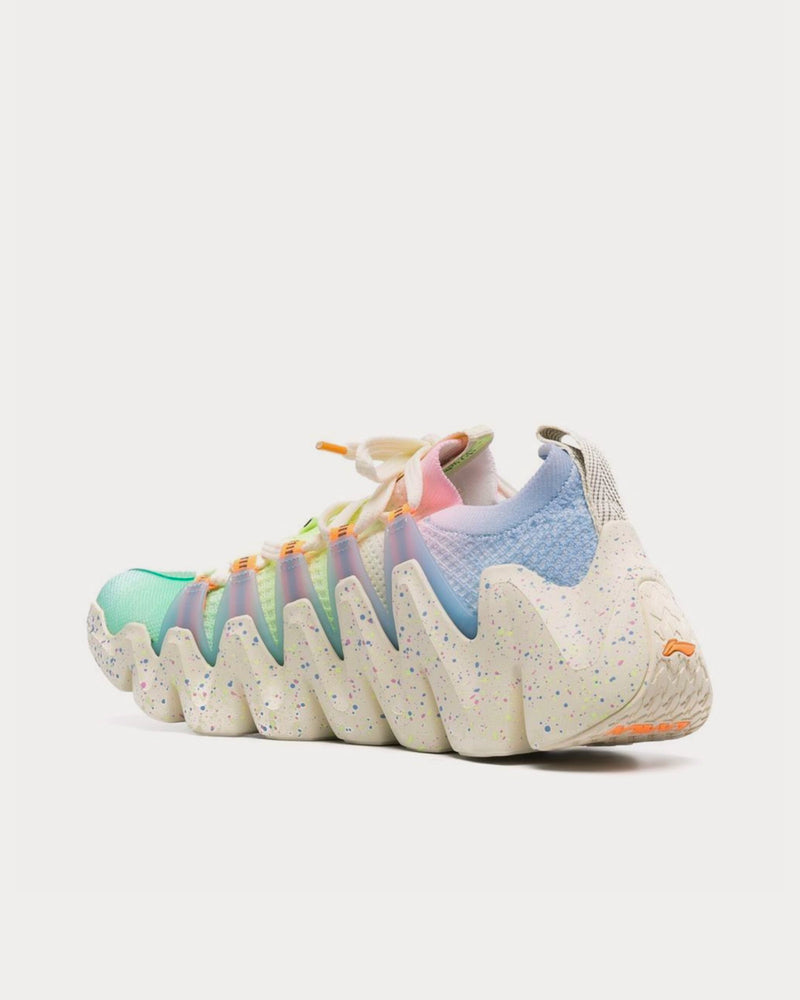 Li-Ning Crazy Run X3 Blue / Lilac Low Top Sneakers - 3