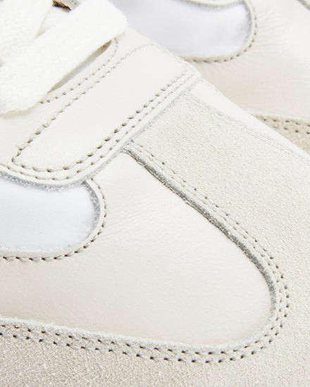Loewe Ballet Runner in Nylon & Calfskin White / Off-White Low Top Sneakers - 4