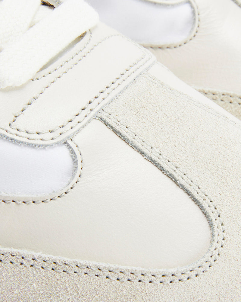 Loewe Ballet Runner in Nylon & Calfskin White / Off-White Low Top Sneakers - 4