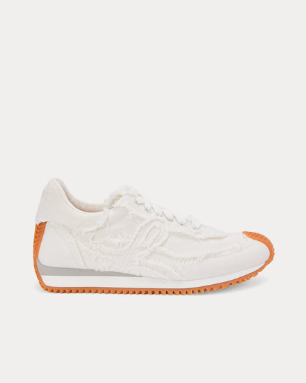Loewe Flow Runner in Denim White Low Top Sneakers - 1