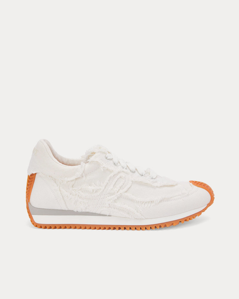 Loewe Flow Runner in Denim White Low Top Sneakers - 1