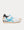 Flow Runner Calfskin & Nylon White / Blue Low Top Sneakers