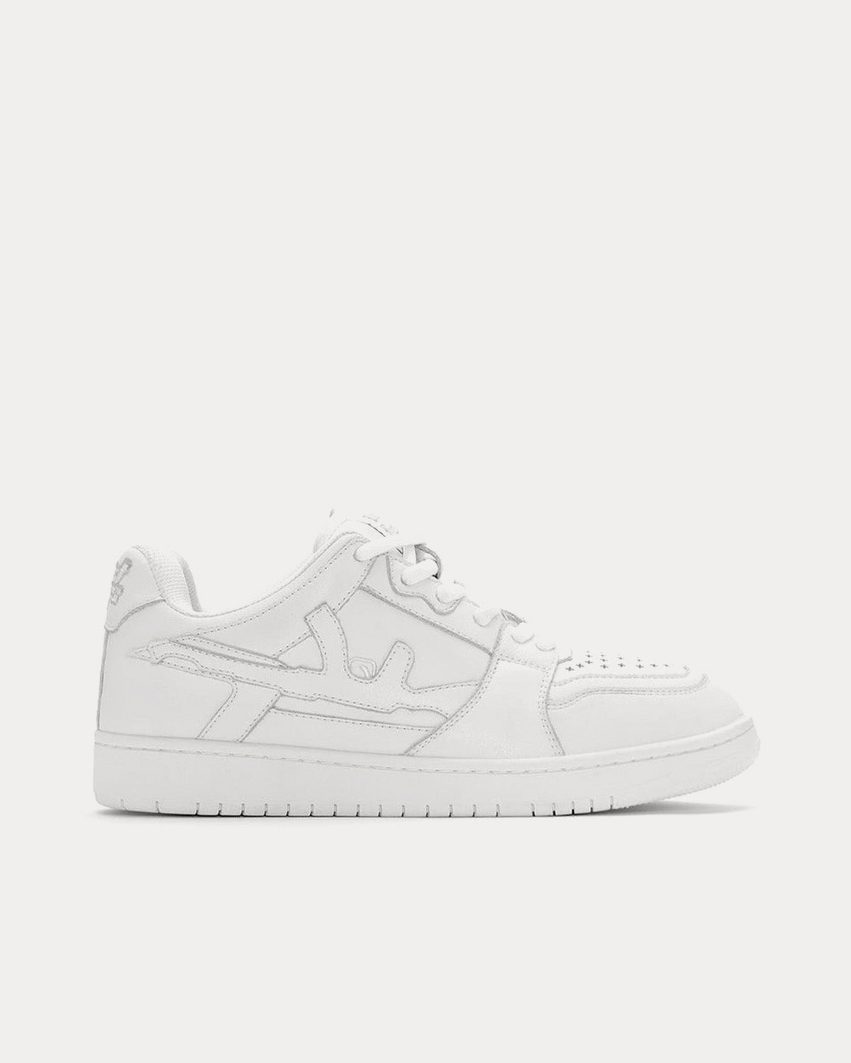 Lost Boys Unisex Clouds White Low Top Sneakers