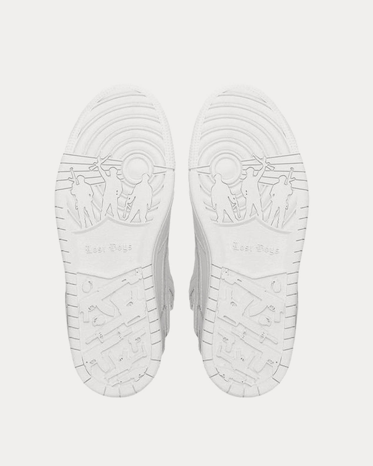 Lost Boys - Clouds White Low Top Sneakers