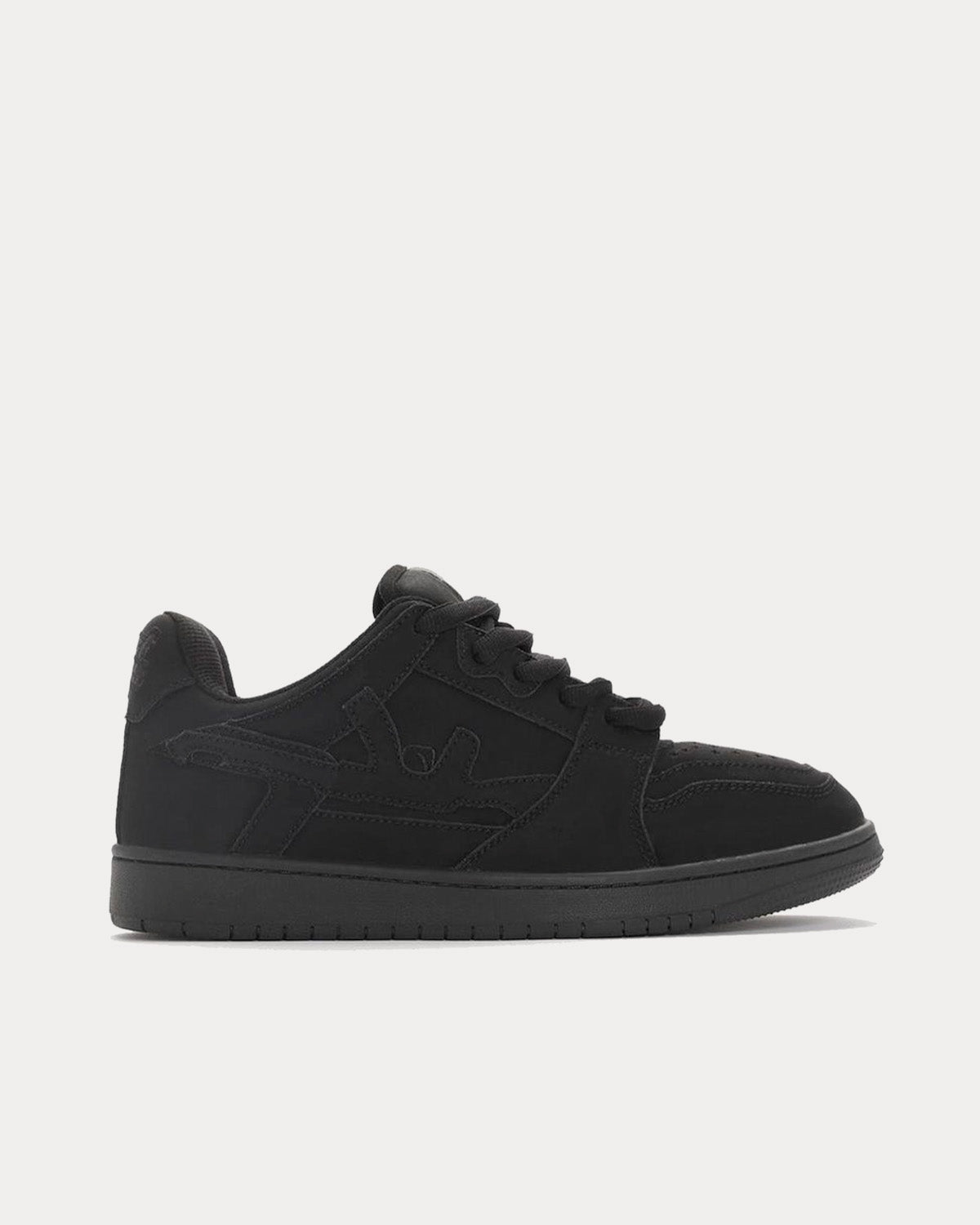 Lost Boys Midnights Black Low Top Sneakers Sneak in Peace