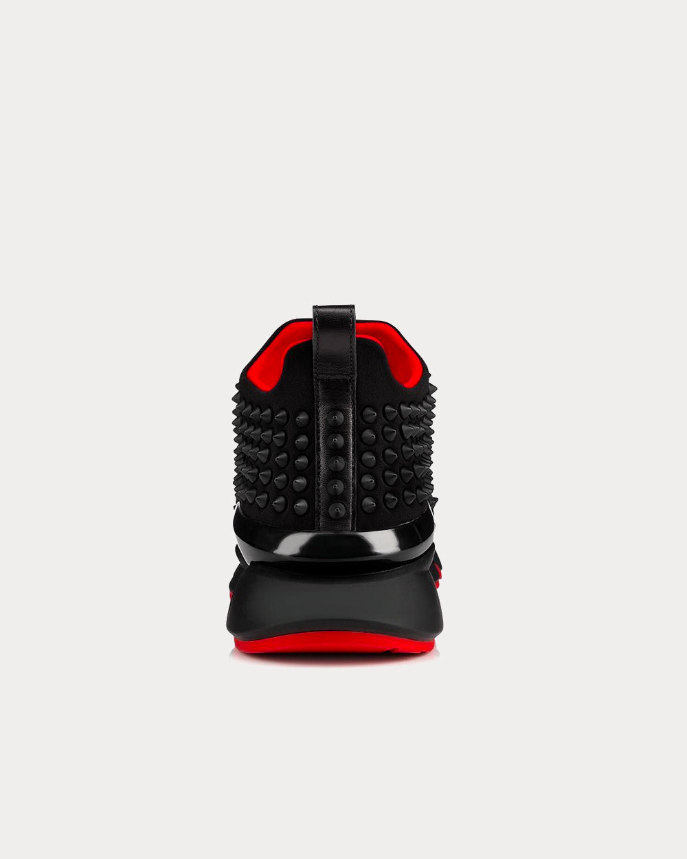 Christian Louboutin - Spike Sock Black Low Top Sneakers