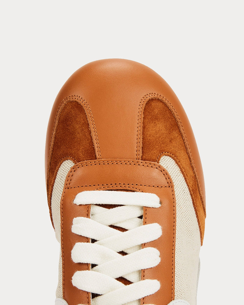 Loewe x Paula's Ibiza Ballet Runner in Nylon and Calfskin Natural / Tan Low Top Sneakers - 4