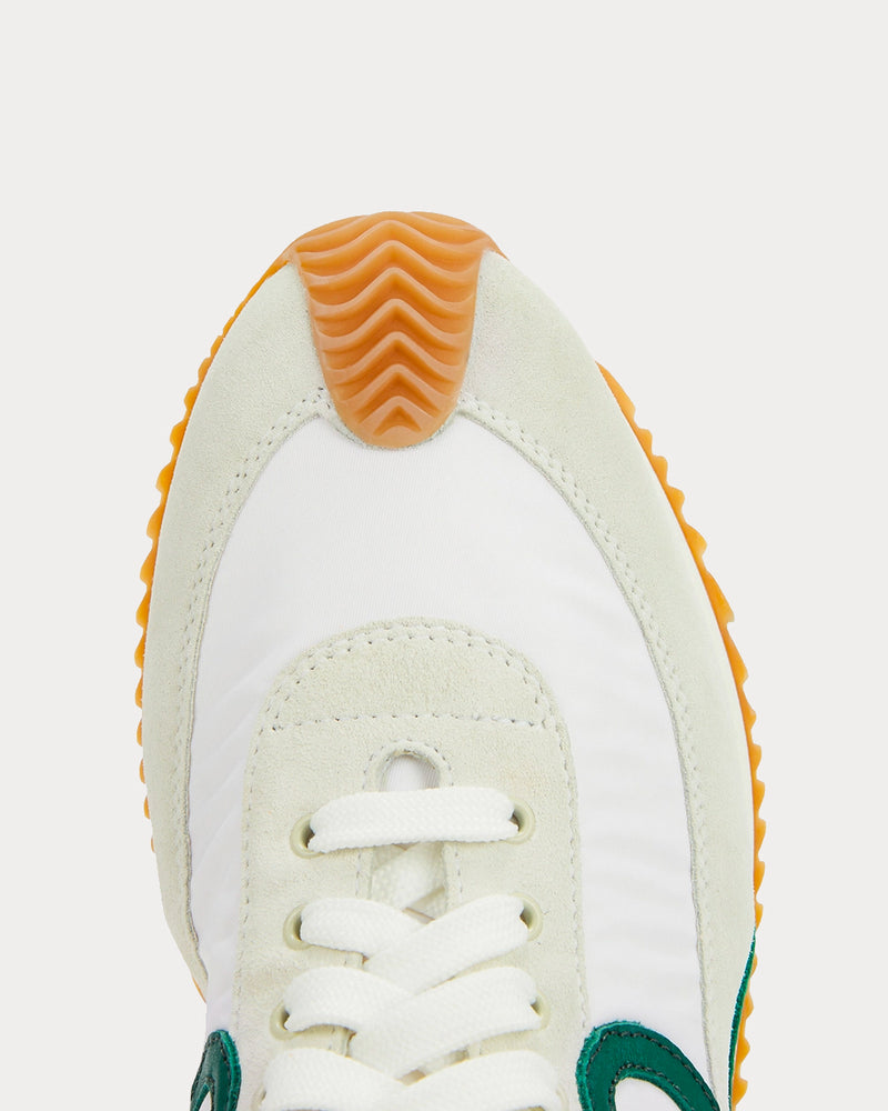 Loewe x Paula's Ibiza Flow Runner Nylon and Calfskin Soft White / Multicolour Low Top Sneakers - 4