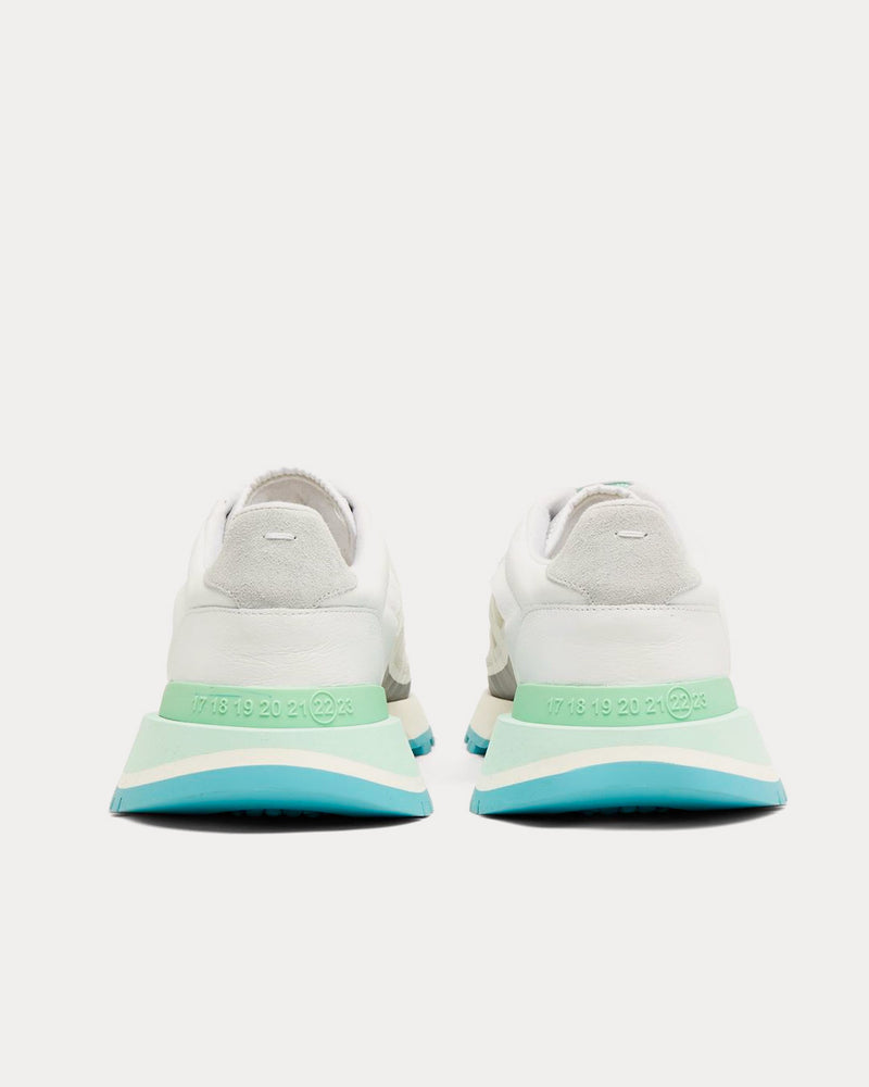 Maison Margiela 50/50 Grey Low Top Sneakers - 3