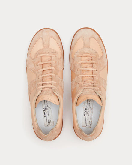 Maison Margiela Replica Beige Low Top Sneakers - 2