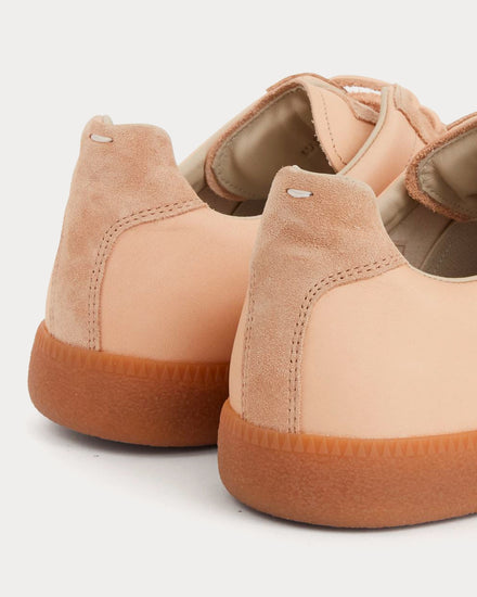 Maison Margiela Replica Beige Low Top Sneakers - 5