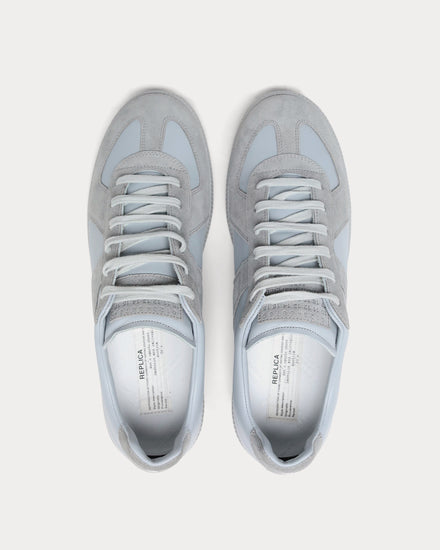Maison Margiela Replica Light Grey Low Top Sneakers - 2