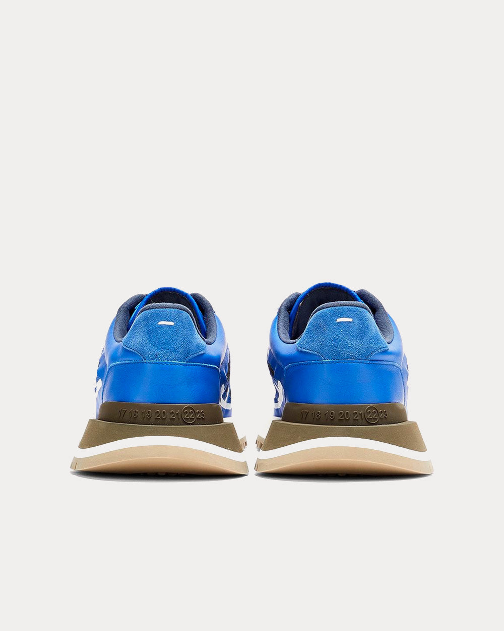 Maison Margiela - 50/50 Blue Low Top Sneakers