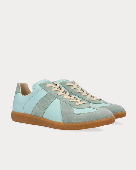 Maison Margiela Replica Nimbus / Smoke Green Low Top Sneakers - 2