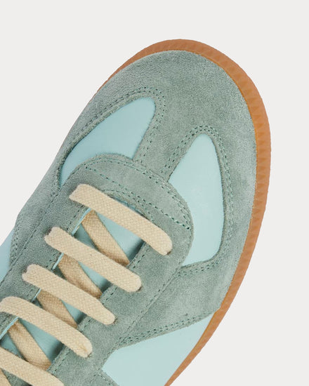 Maison Margiela Replica Nimbus / Smoke Green Low Top Sneakers - 4