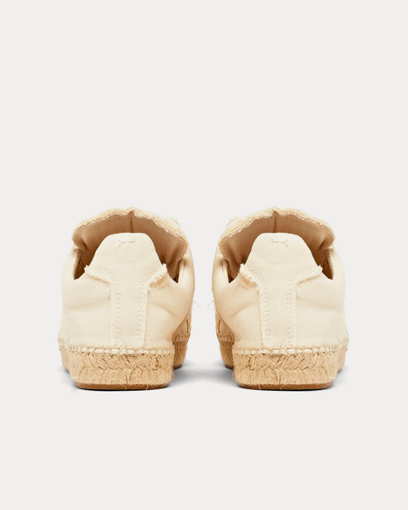 Maison Margiela Replica Espadrilles Beige Low Top Sneakers - 3