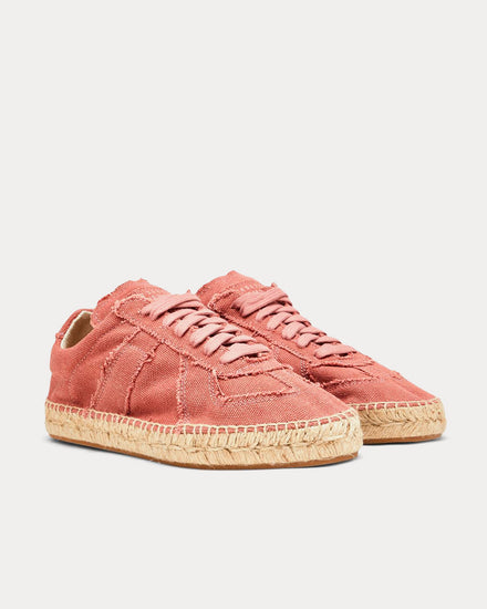 Maison Margiela Replica Espadrilles Pink Low Top Sneakers - 2