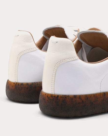 Maison Margiela Replica Ivory Low Top Sneakers - 5