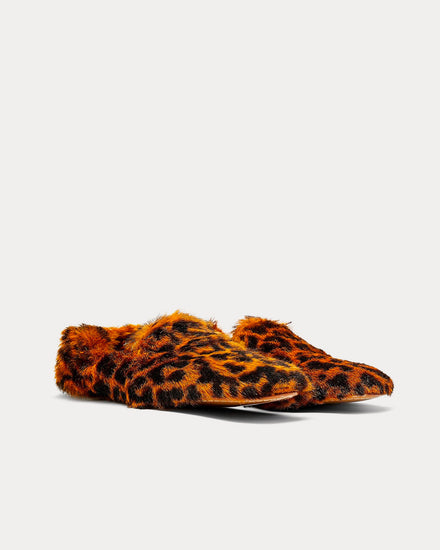 Maison Margiela 4 Stitches Tan Slip Ons - 2