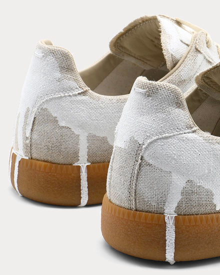 Maison Margiela Replica Bianchetto White Low Top Sneakers - 5