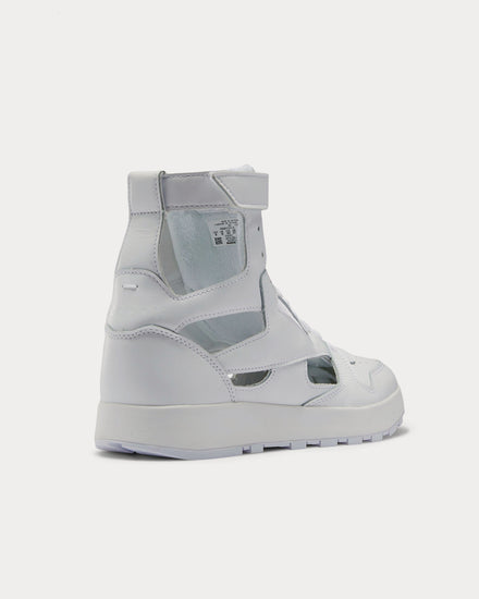 Reebok X Maison Margiela Tabi-Toe Lace-Up White High Top Sneakers - 3