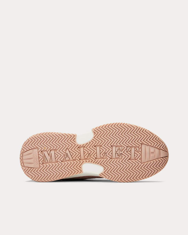 Mallet Kingsland Pink Lace Low Top Sneakers - 4
