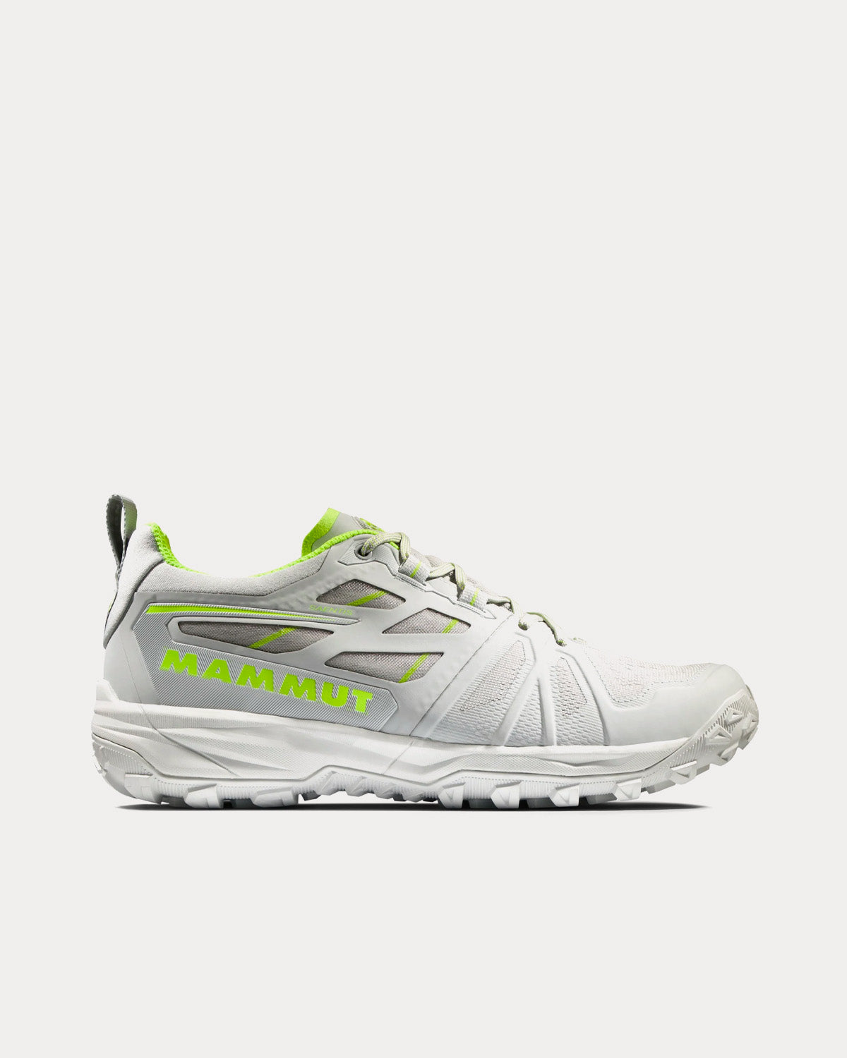Mammut - Saentis Low GTX  Ice Grey / High Lime Running Shoes
