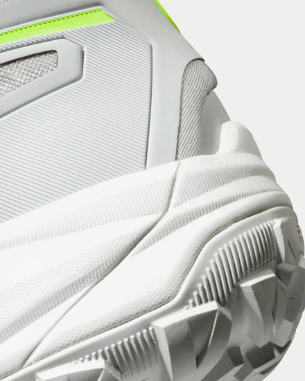 Mammut Saentis Low GTX  Ice Grey / High Lime Running Shoes - 4