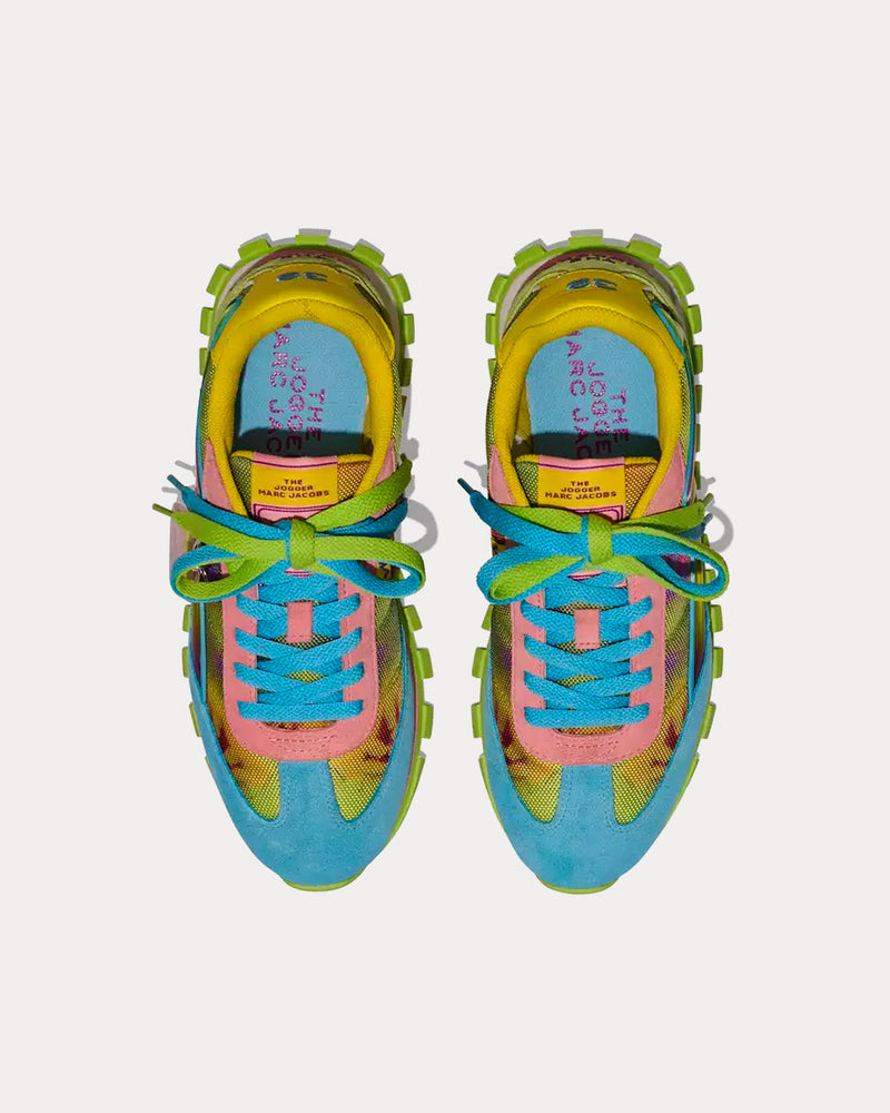 Marc Jacobs Acid Floral Jogger Multi Low Top Sneakers - 2