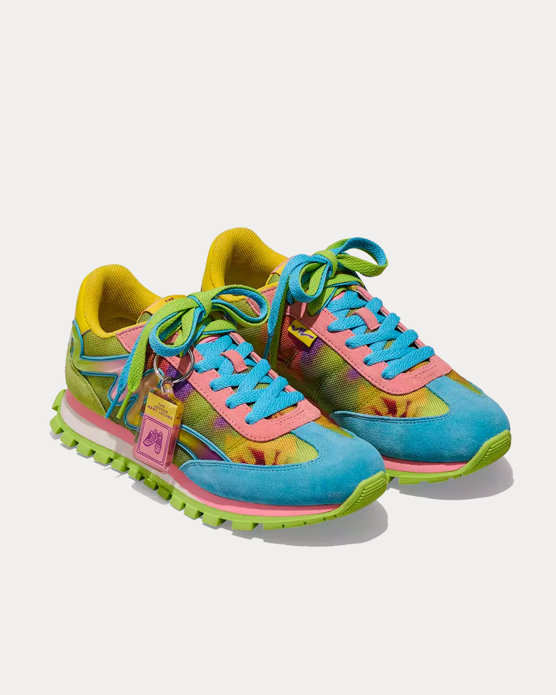 Marc Jacobs Acid Floral Jogger Multi Low Top Sneakers - 3