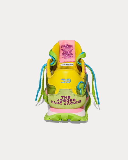 Marc Jacobs Acid Floral Jogger Multi Low Top Sneakers - 4