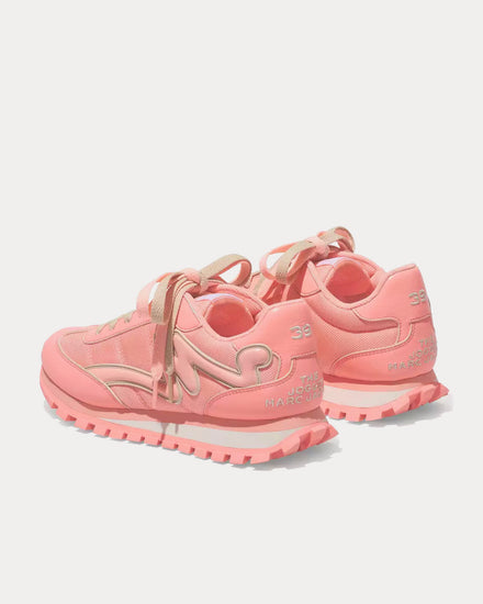 Marc Jacobs The Fluoro Jogger Fluo Coral Low Top Sneakers - 4