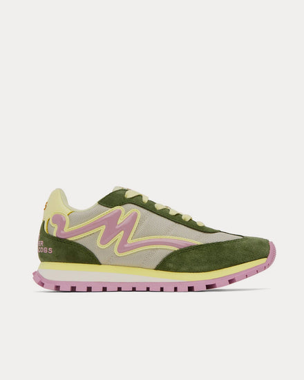 Marc Jacobs The Jogger Lilas Multi Low Top Sneakers - 1